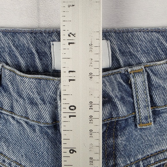 Boyish Jeans Womens Size 27 Roy In Starman Yoke Front Distressed Blue Denim - Picture 12 of 13